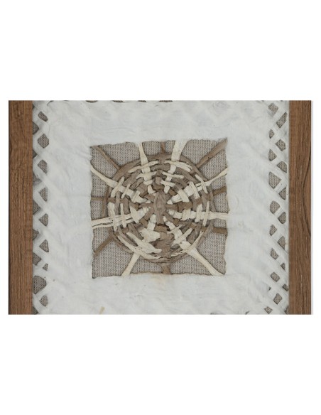 Cadre Home ESPRIT Blanc Naturel Moderne 22 x 2 x 22 cm
