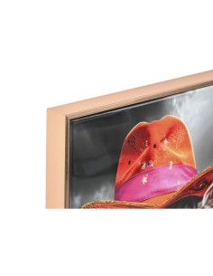 Cadre Home ESPRIT Vache Moderne Laqué 90 x 4 x 60 cm (2 Unités) 2