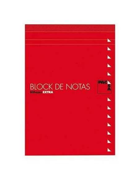 Bloc de Notes Pacsa 1/8" 1/8 80 Volets 4 mm Grille imprimée 10 Pièces