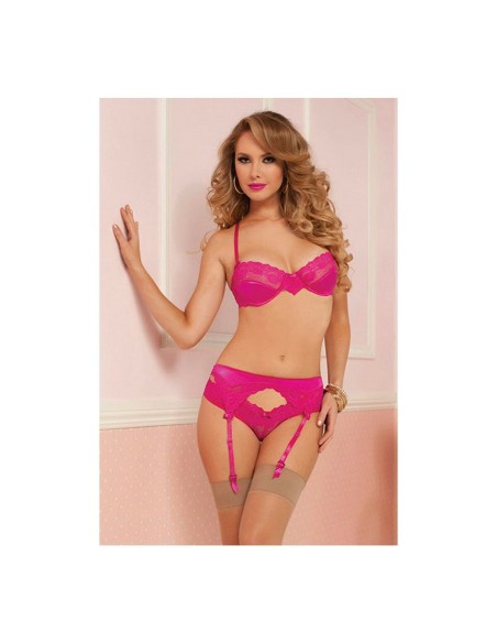 Ensemble de Lingerie Seven Til Midnight Corail