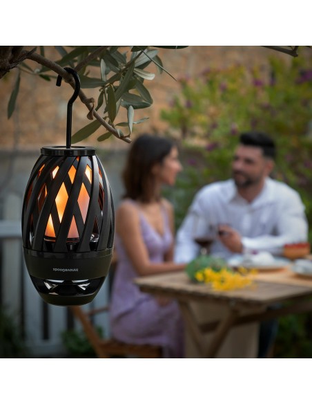 Haut-Parleur Sans Fil avec LED Effet Flamme Spekkle InnovaGoods