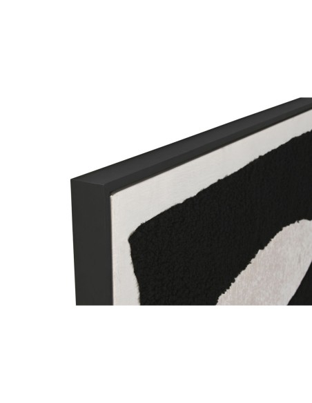 Cadre Home ESPRIT Noir Beige Abstrait 103 x 4,3 x 143 cm (2 Unités)