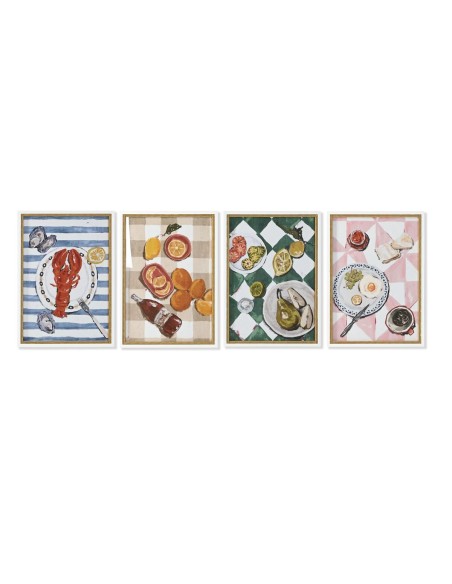 Cadre Home ESPRIT méditerranéen 50 x 2,5 x 70 cm (4 Unités)