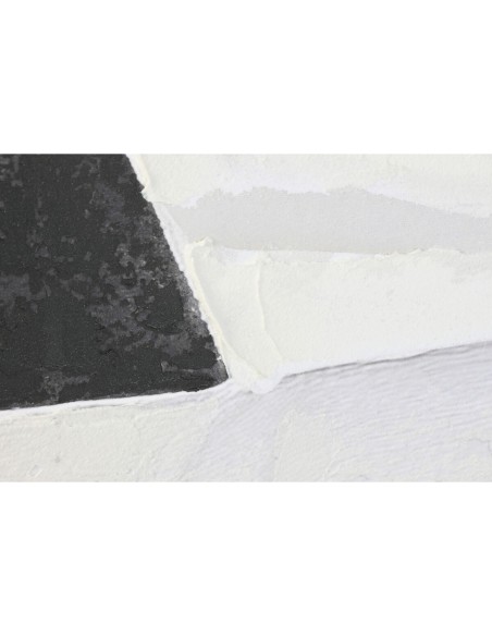 Cadre Home ESPRIT Blanc Noir Beige Abstrait 103 x 4,3 x 143 cm (2 Unités)