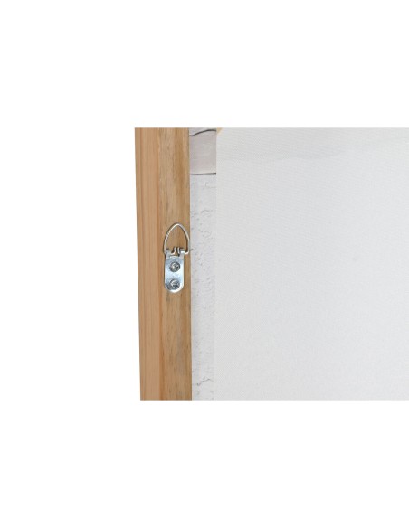 Cadre Home ESPRIT Marron Noir Beige Abstrait 123 x 4,3 x 123 cm (2 Unités)