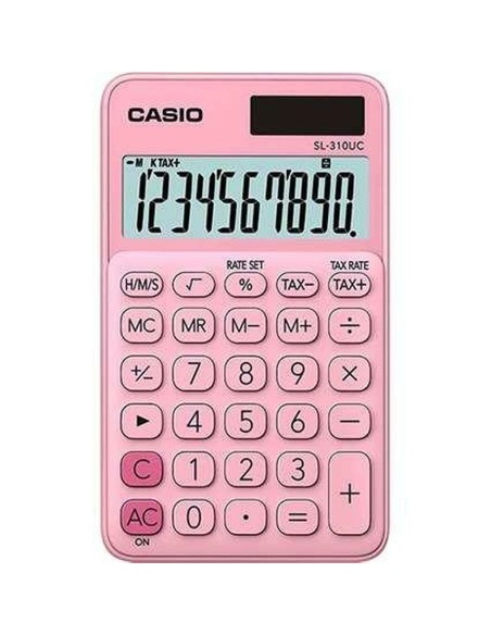 Calculatrice Casio SL-310UC Rose (10 Unités)