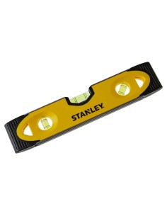 Niveau à Bulle Stanley Magnétique Aluminium Caoutchouc