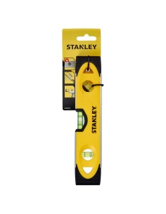 Niveau à Bulle Stanley Magnétique Aluminium Caoutchouc 2