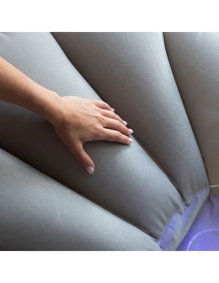 Fauteuil Gonflable avec LED Multicolore et Télécommande Chight InnovaGoods