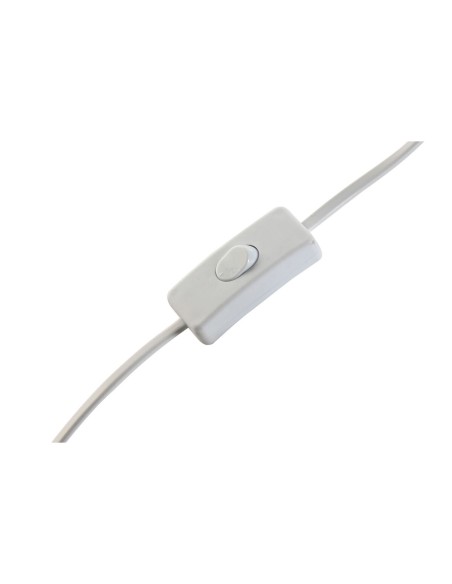 Lampe de bureau Home ESPRIT Blanc Bois 50 W 220 V 30 x 30 x 61 cm