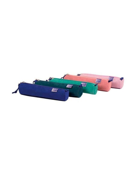 Trousse d'écolier cylindrique Oxford Kangoo Touch 22 x 4,5 x 4,5 cm