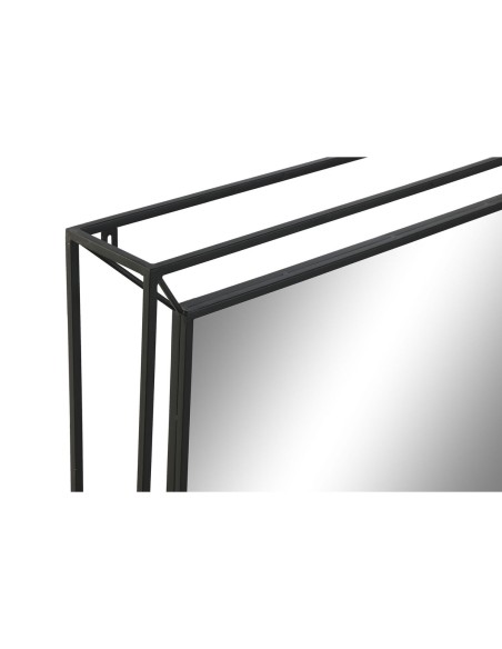Miroir mural Home ESPRIT Noir Vintage 90 x 10 x 90 cm