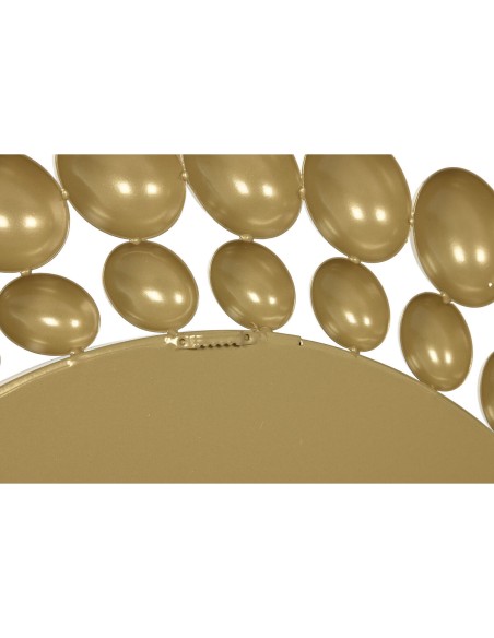 Miroir mural Home ESPRIT Doré 70 x 3 x 70 cm