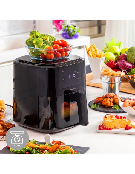 Friteuse à Air avec Balance InnovaGoods Fryinn Balance 5000 Noir 1500 W 5 L Acier inoxydable