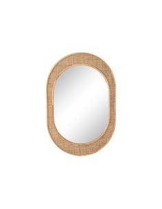 Miroir mural Home ESPRIT Naturel Scandi 51,5 x 2 x 77 cm