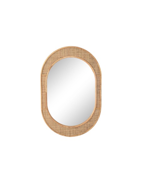 Miroir mural Home ESPRIT Naturel Scandi 51,5 x 2 x 77 cm