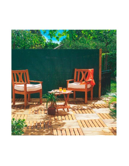 Canisse Nortene Plasticane Ovale 1 x 3 m Vert PVC