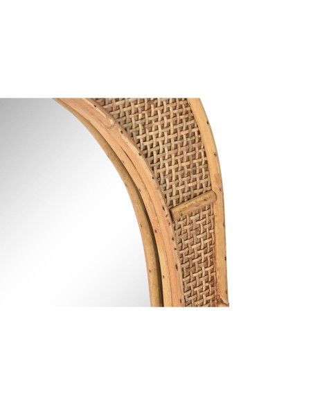 Miroir mural Home ESPRIT Naturel Scandi 51,5 x 2 x 77 cm