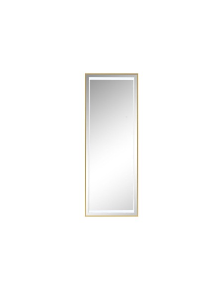 Miroir sur Pied Home ESPRIT Doré Aluminium 50 x 0,5 x 150 cm