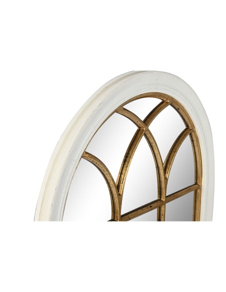 Miroir mural Home ESPRIT Blanc Doré Fenêtre 68 x 4 x 128 cm