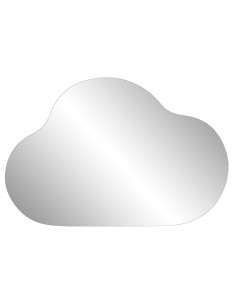 Miroir mural Home ESPRIT Argenté Nuages 60 x 2 x 40 cm