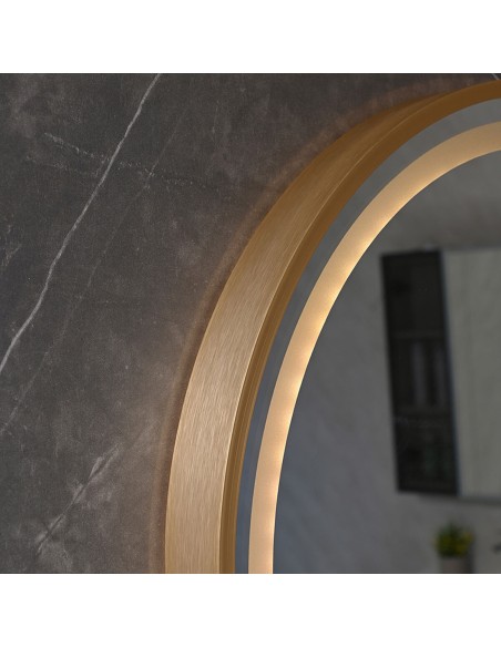 Miroir mural Home ESPRIT Noir Moderne 80 x 2 x 80 cm