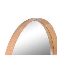 Miroir mural Home ESPRIT Naturel Urbaine 80 x 5 x 80 cm 2