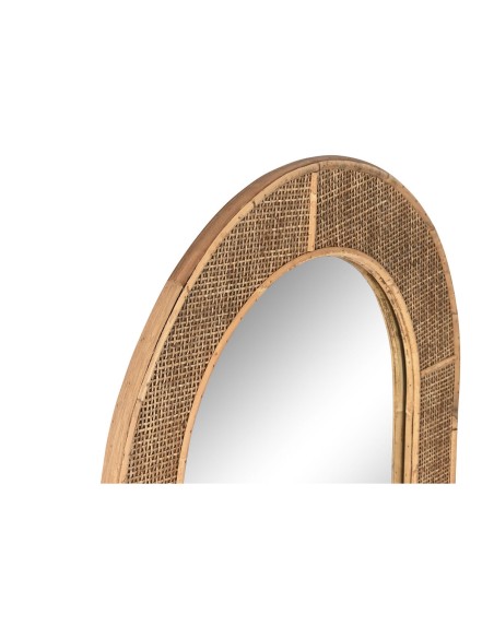Miroir mural Home ESPRIT Naturel Scandi 60 x 2 x 94,5 cm