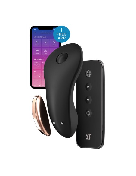 Vibromasseur Satisfyer Little Secret Panty Noir