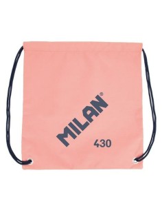 Sac à dos serré par des ficelles Milan Since 1918 Rose 42 x 34 x 0,7 cm