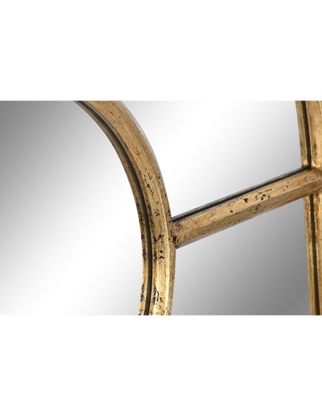 Miroir mural Home ESPRIT Blanc Doré Fenêtre 68 x 4 x 128 cm