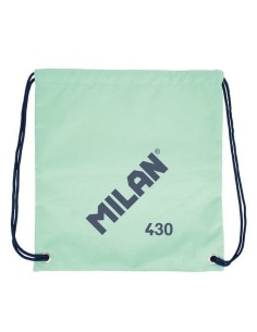 Sac à dos serré par des ficelles Milan Since 1918 Vert 42 x 34 x 0,7 cm