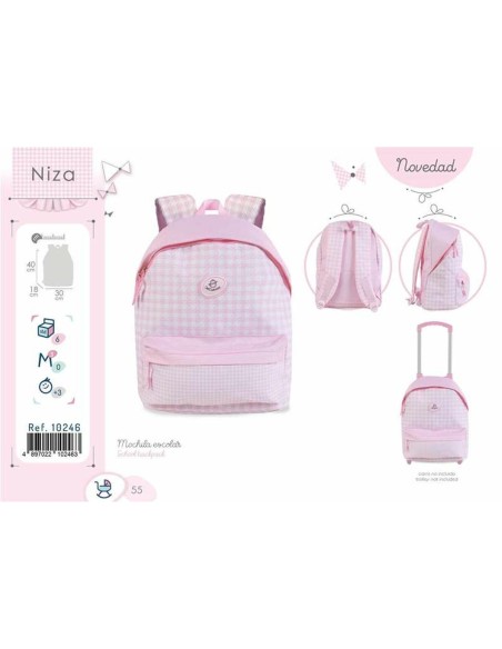Cartable Decuevas 40 x 30 x 18 cm Rose