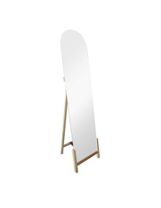 Miroir sur Pied Home ESPRIT Naturel Verre Pin 40 x 10 x 160 cm