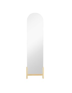 Miroir sur Pied Home ESPRIT Naturel Verre Pin 40 x 10 x 160 cm 2