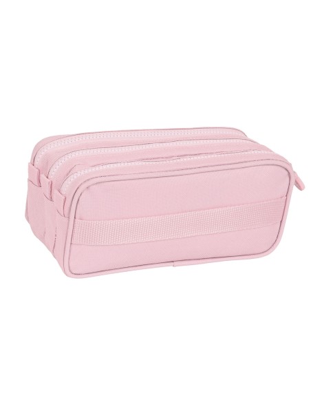 Trousse Fourre-Tout Triple Kappa 21,5 x 10 x 8 cm Rose