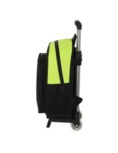 Cartable à roulettes Real Betis Balompié Noir Citron 28 x 34 x 10 cm 2