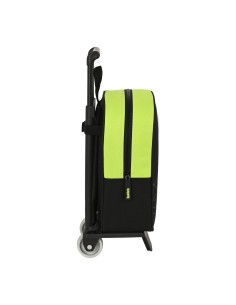 Cartable à roulettes Real Betis Balompié Noir Citron 22 x 27 x 10 cm 2