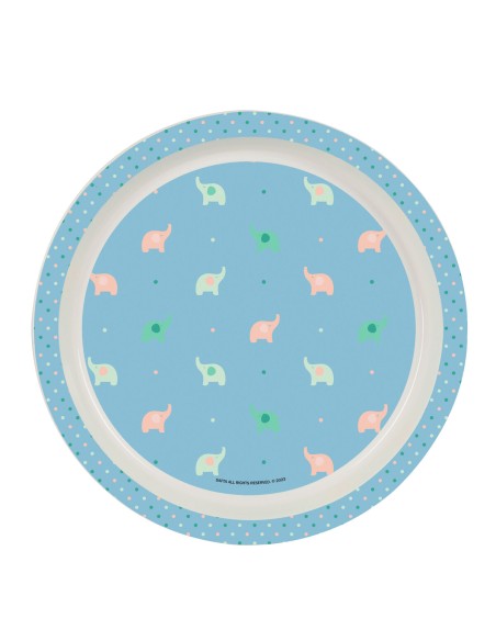 Ensemble Vaisselle pour Enfants Safta Elefantes (4 Pièces)