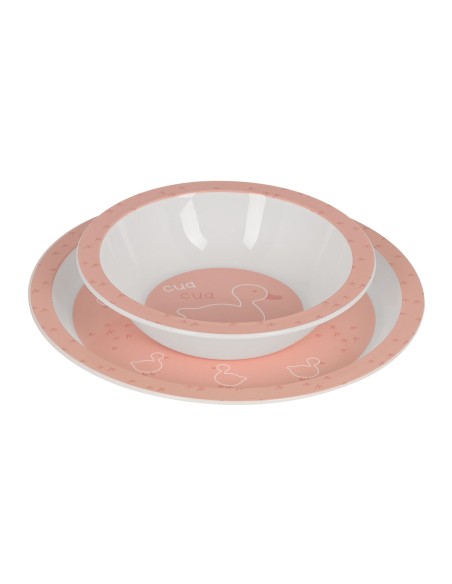 Ensemble Vaisselle pour Enfants Safta Patito (4 Pièces)