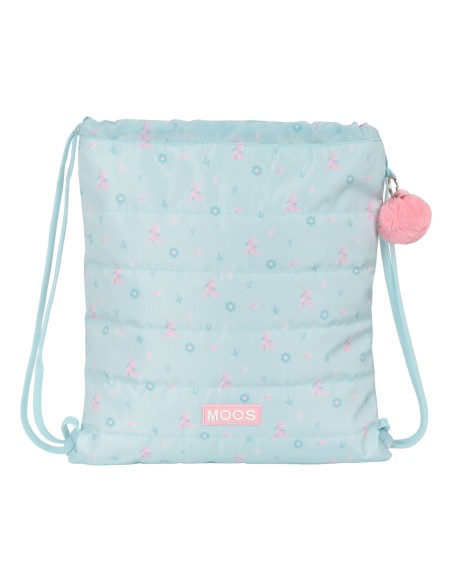 Sac à dos serré par des ficelles Moos Garden Turquoise