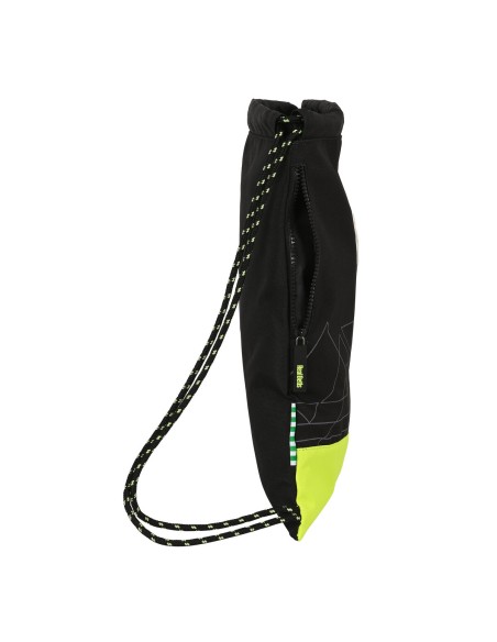 Sac à dos serré par des ficelles Real Betis Balompié Noir Citron