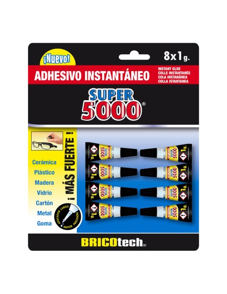 Adhésif instantané Bricotech Super 5000 1 g (36 Unités)