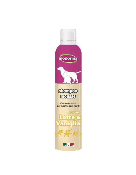 Shampoing pour animaux de compagnie Inodorina Vanille 300 ml Shampoing pour animaux de compagnie Inodorina Vanille 300 ml