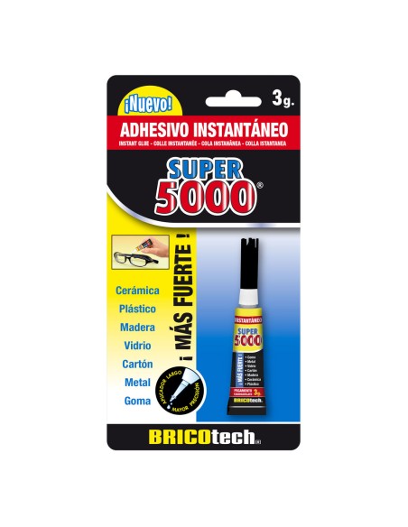 Adhésif instantané Bricotech Super 5000 3 g (36 Unités)