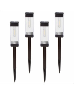 Lampe solaire Aktive 6 x 55 x 6 cm (4 Unités) 2