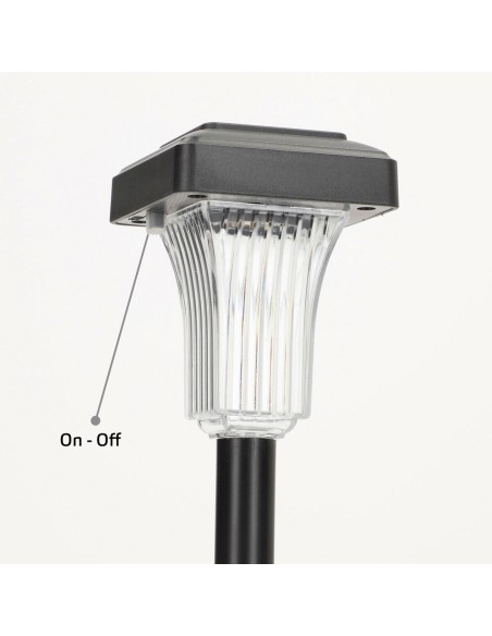 Lampe solaire Aktive 6 x 33 x 6 cm (6 Unités)