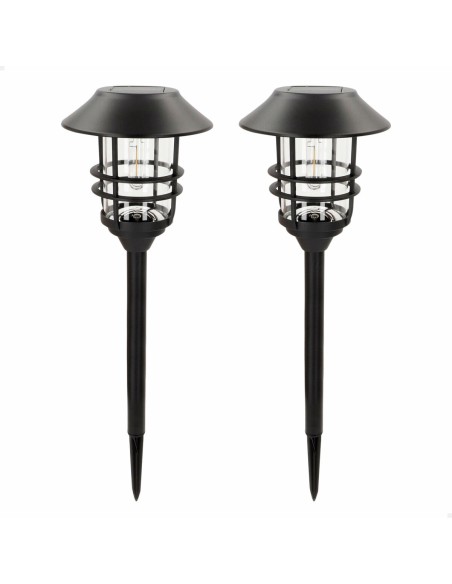 Lampe solaire Aktive 17 x 58 x 17 cm (2 Unités)