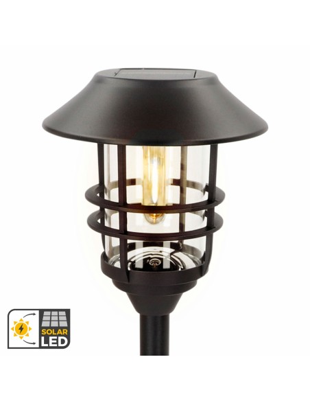 Lampe solaire Aktive 17 x 58 x 17 cm (2 Unités)