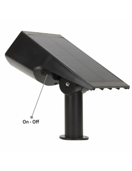 Lampe solaire Aktive 8 x 37 x 11 cm (6 Unités)